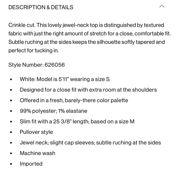 Club Monaco Textured Ruched Top M - Picture 12 of 12